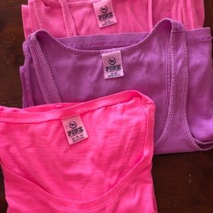 PINK Shirt and Tanks
